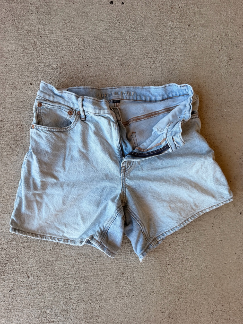 American Eagle Outfitters Light Blue Denim Shorts